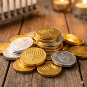 Hanukkah Gelt for a family